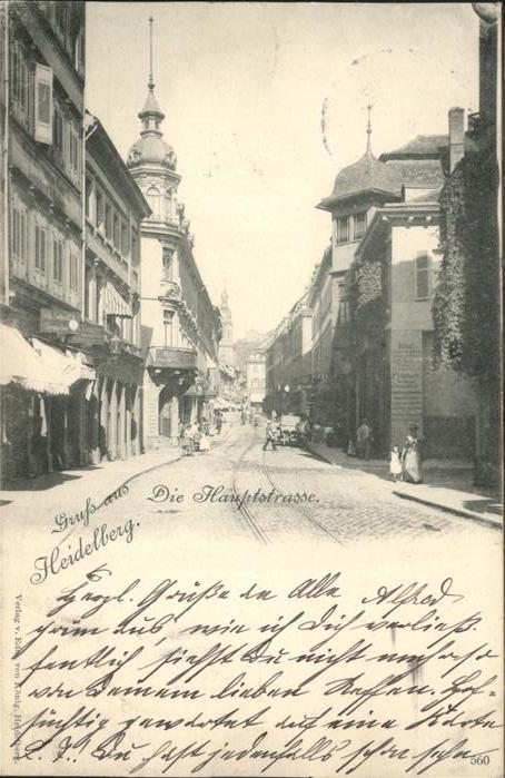 Heidelberg Neckar Hauptstraße
