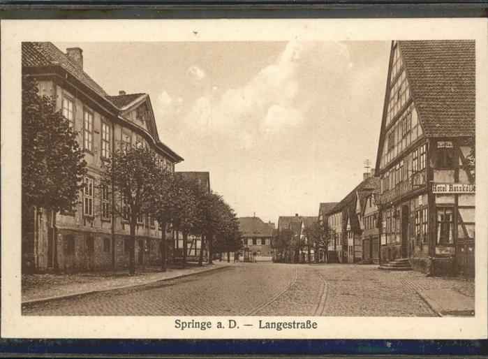 Springe Deister KLangestraße