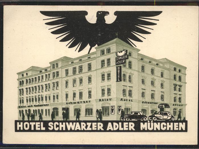 Muenchen Bayern Hotel Schwarzer Adler