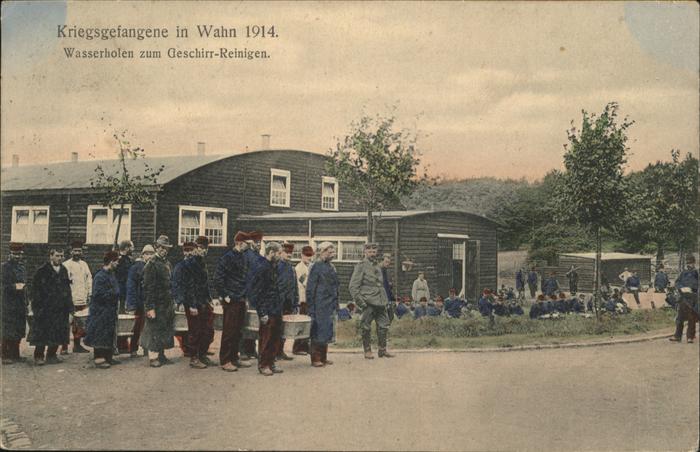 Koeln Rhein Kriegsgefangene 1914