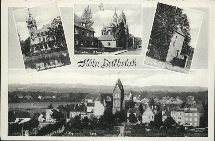 Koeln Rhein Dellbrück
Kirche Pfarrhaus