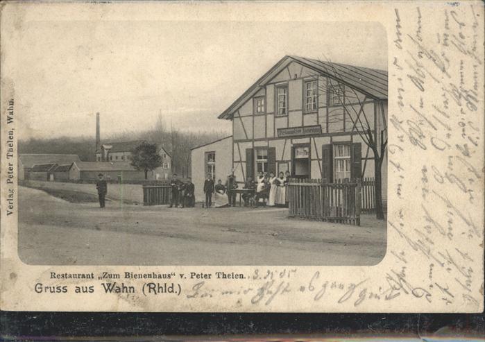 Wahn Koeln Restaurant Bienenhaus