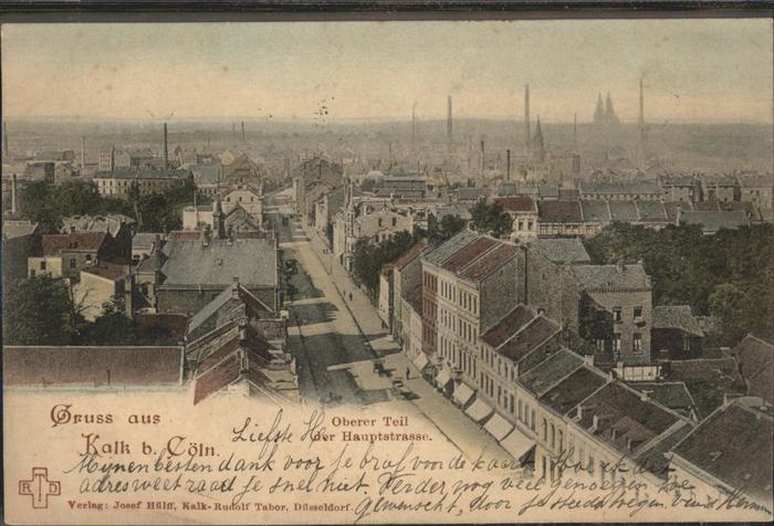 Koeln Rhein Hauptstraße