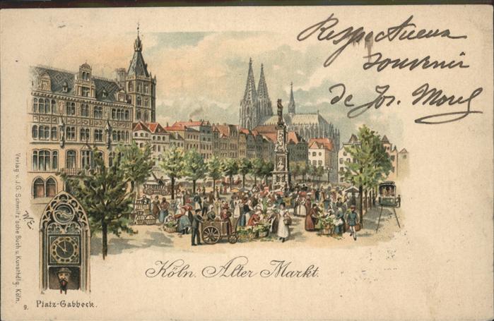 Koeln Rhein Alter Markt