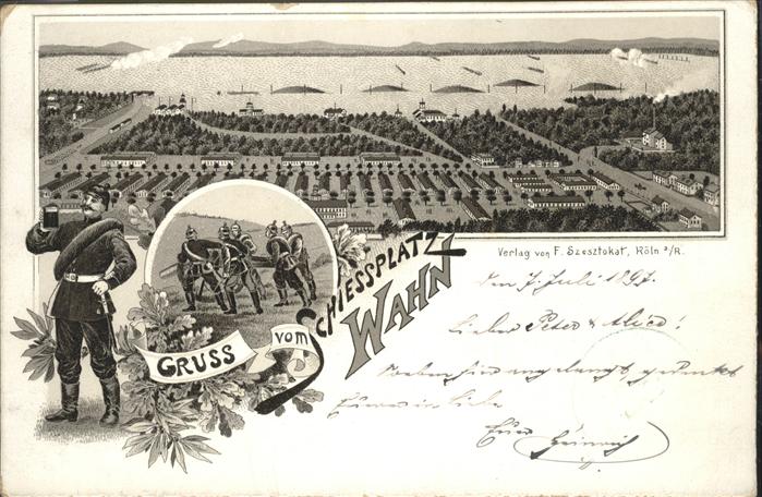 Koeln Rhein Schiessplatz Wahn