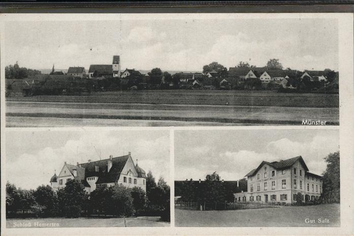 Muenster Lech Schloss Hemerten Gut Sulz