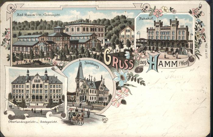 Hamm Westfalen Oberlandesgericht
Bahnhof