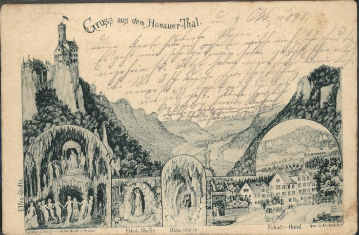 Honau Lichtenstein Honauer-Tal