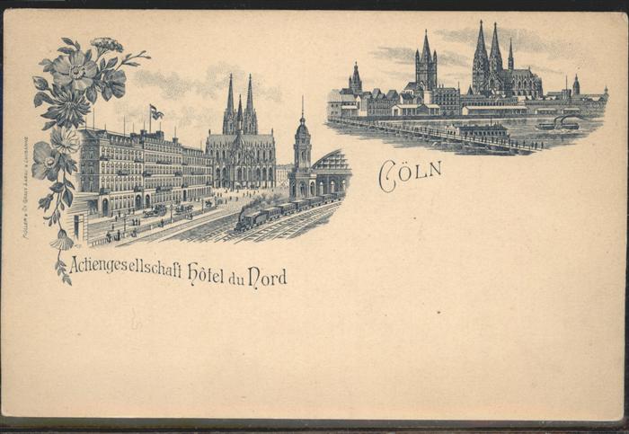 Koeln Rhein Aktiengesellschaft Hotel du Nord