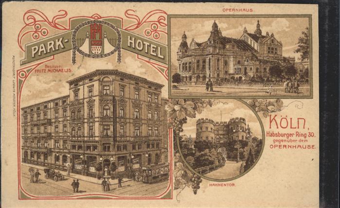 Koeln Rhein habsburger Ring