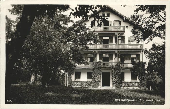 Bad Kohlgrub Haus Schönblick
