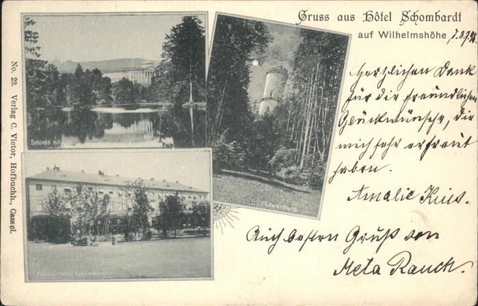 Wilhelmshoehe Kassel Hotel Schombardt