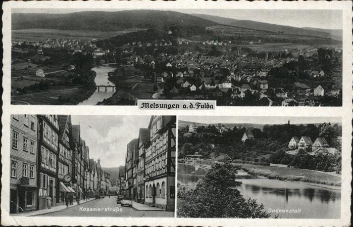 Melsungen Fulda Kasselerstrasse Badeanstalt