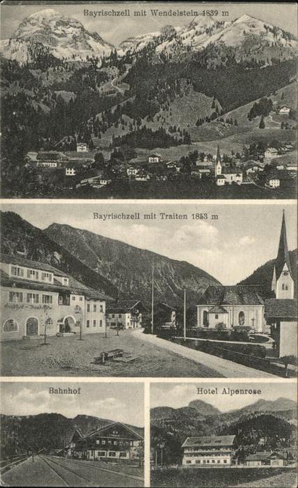 Bayrischzell Bahnhof Hotel Alpenrose