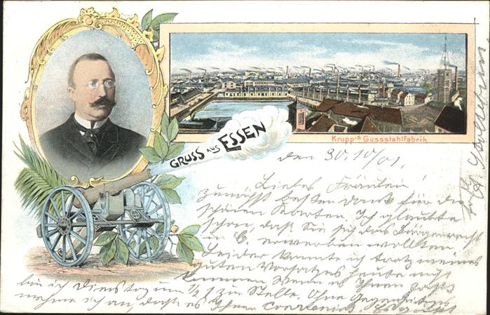 Essen Ruhr Krupp Gussstahlfabrik