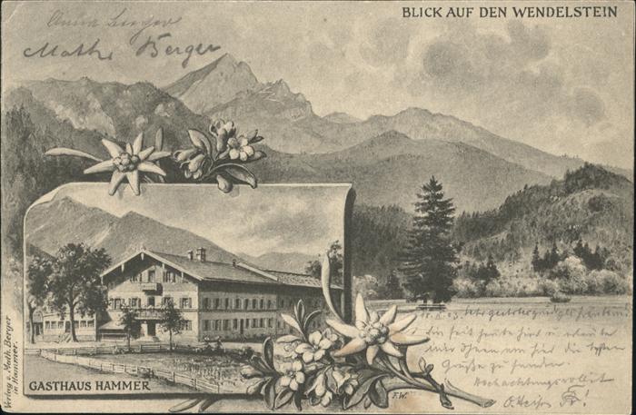 Wendelstein Gasthaus Hammer
