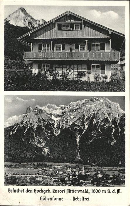 Mittenwald Bayern Landhaus Graf