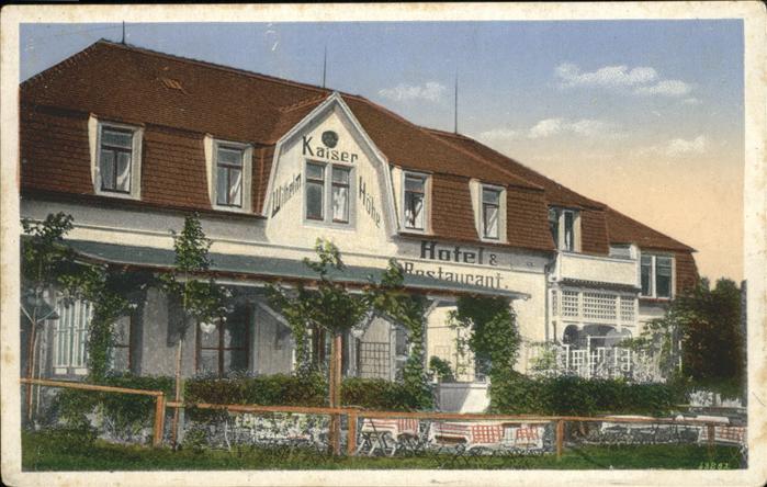 Oybin Hotel Restaurant Kaiser Wilhelms Höhe