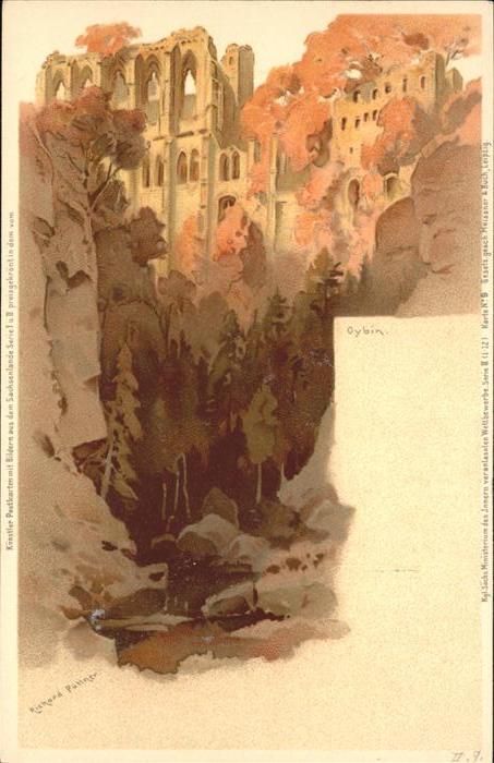 Oybin Sachsen Kuenstler Richard Puettner