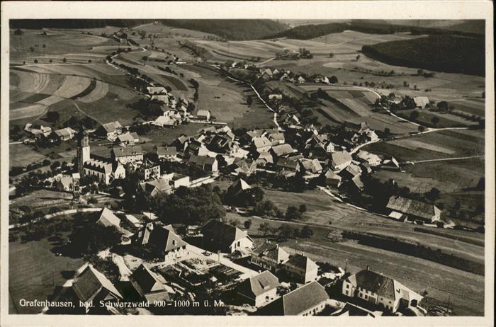 Grafenhausen Schwarzwald Fliegeraufnahme