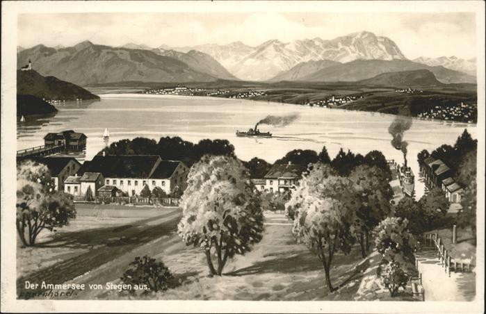 Stegen Ammersee Schiff