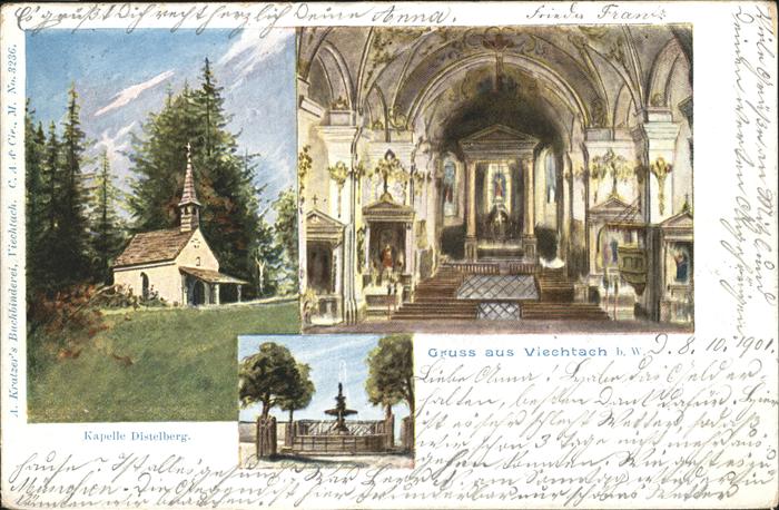 Viechtach Bayerischer Wald Kapelle Distelberg