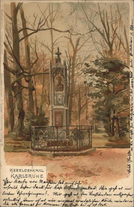 Karlsruhe Hebel Denkmal