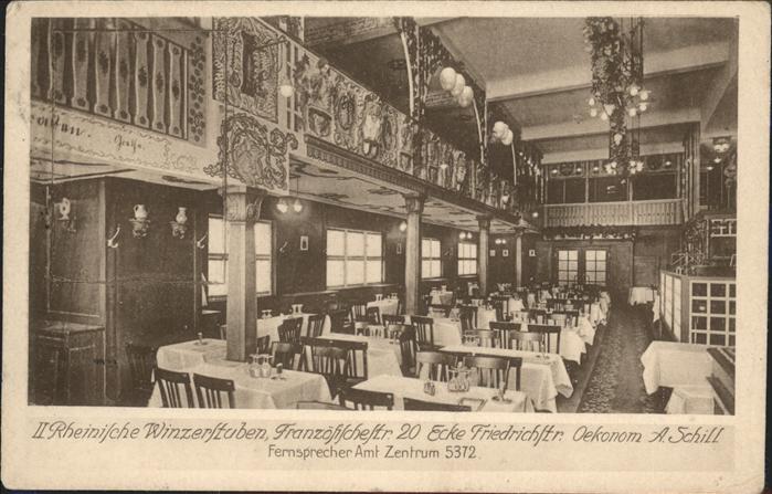 Berlin Rheinische Winzerstuben