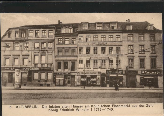 Berlin Köllnischen Fischmarkt