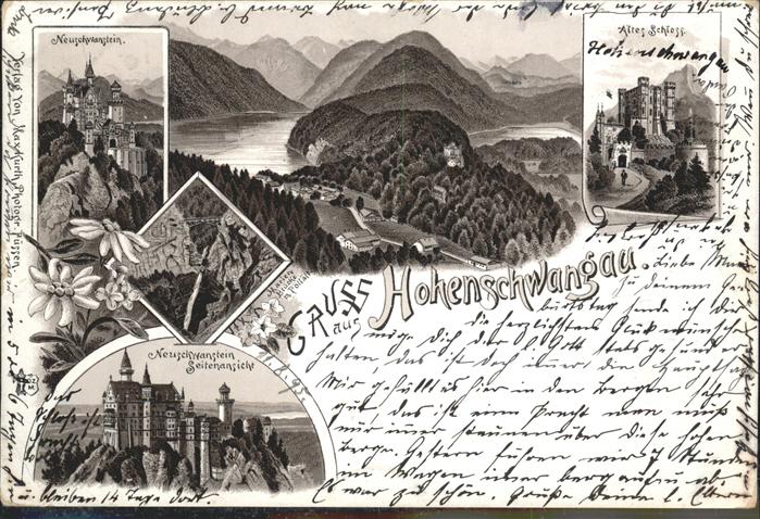 Hohenschwangau Schloss Neuschwanstein