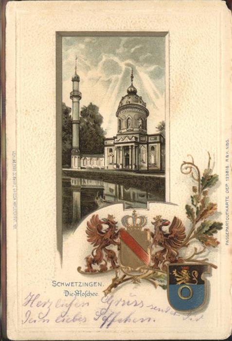 Schwetzingen Prägedruck