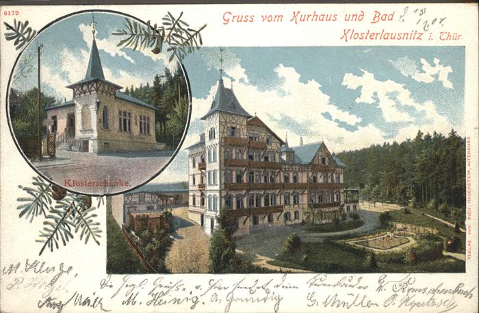 Bad Klosterlausnitz Kurhaus Klosterschänke