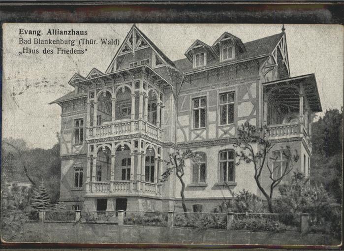 Bad Blankenburg Evang Allianzhaus Haus des Friedens