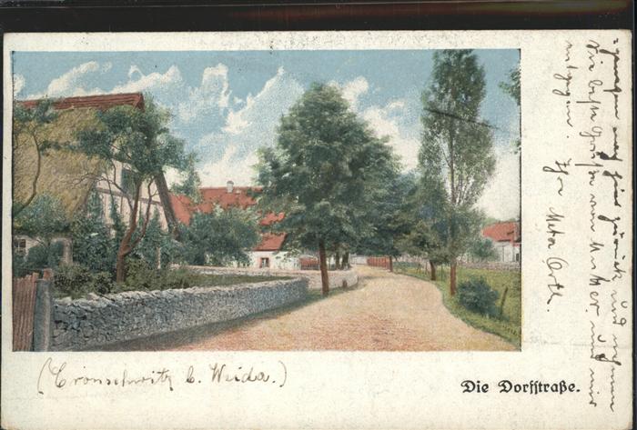 Eisenach Thueringen Dorfstrasse