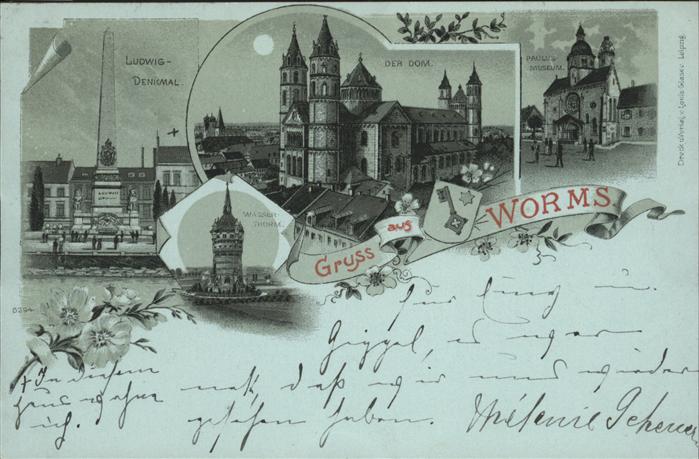 Worms Museum Dom Ludwig Denkmal