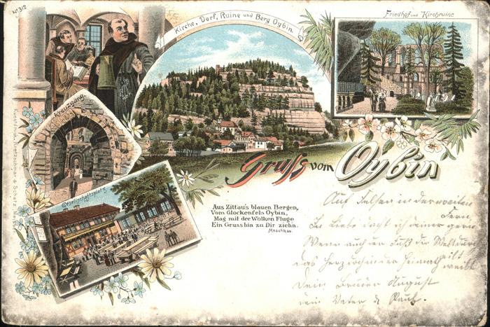 Oybin Kirche Ruine Friedhof Gesellschaftsplat