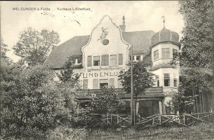 Melsungen Fulda Kurhaus Lindenlust