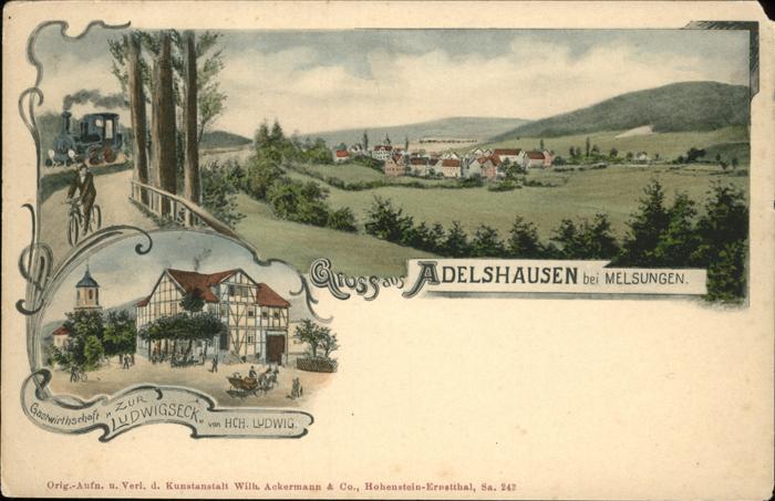 Adelshausen Melsungen Gastwirtschaft Ludwigseck