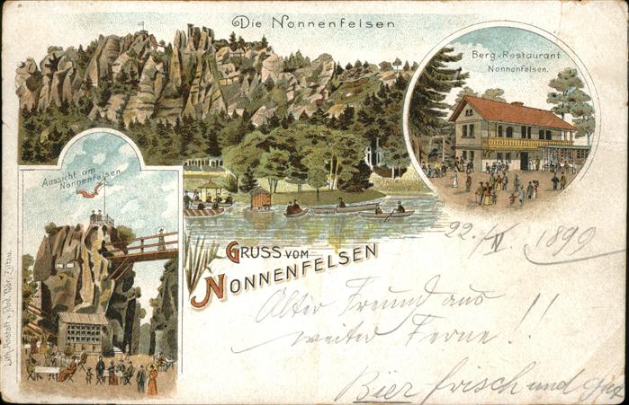 Jonsdorf Nonnenfelsen Berg Restaurant