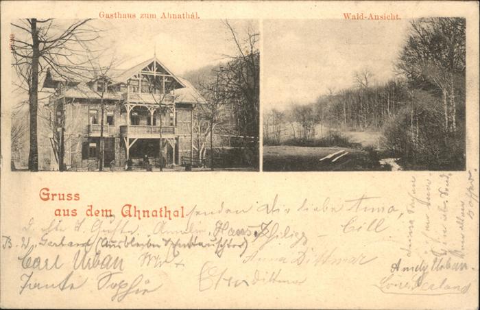 Weimar Kassel Gasthaus Ahnathal