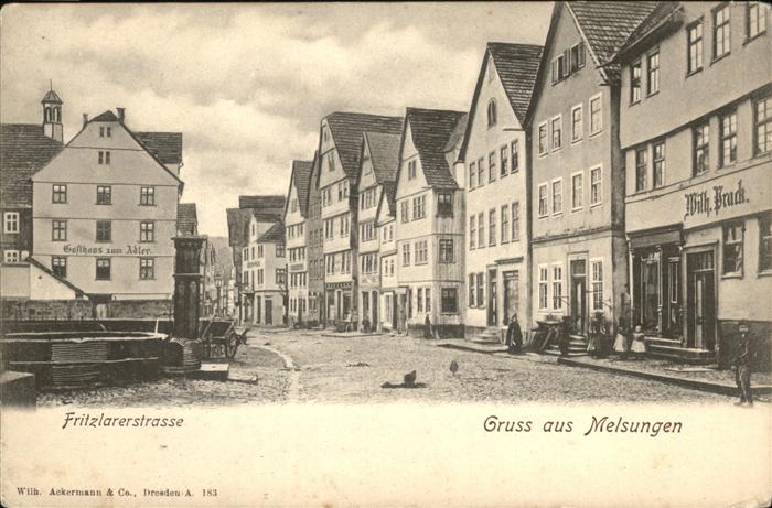 Melsungen Fulda Fritzlarerstrasse Gasthaus zum Adler