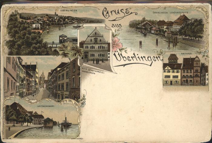 ueberlingen Bodensee Rathaus Hafen Stadtkanzlei