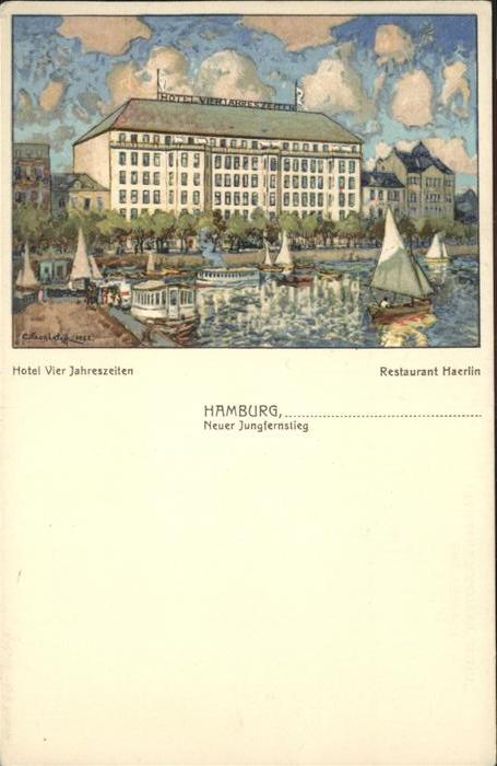 HAMBURG  CITY Jungfernstieg Hotel vier Jahreszeiten