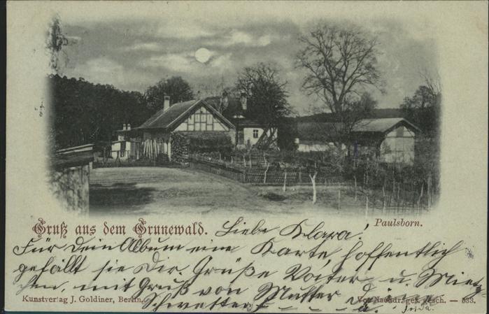 Grunewald Berlin Paulsborn