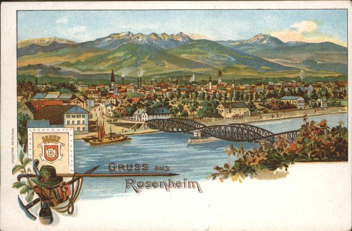 Rosenheim Bayern Brücke