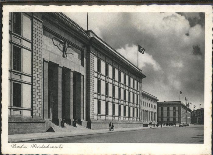BERLIN  CITY Reichskanzlei