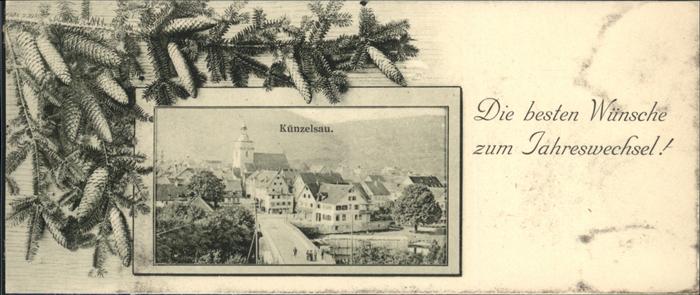 Kuenzelsau Neujahrskarte