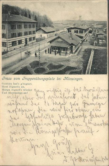 Muensingen Truppenübungsplatz