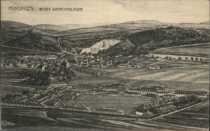 Muensingen Neues Barackenlager