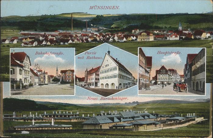 Muensingen Bahnhofstraße
Hauptstraße
Rathaus